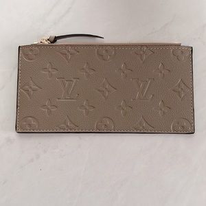 louis vuitton felicie pochette turtledove -Zip insert ONLY